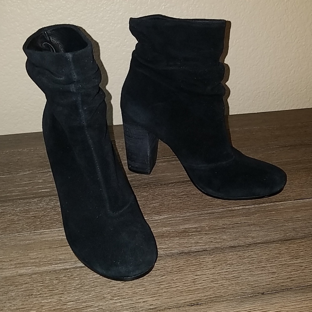 Kristin Cavallari Black Ankle Boots